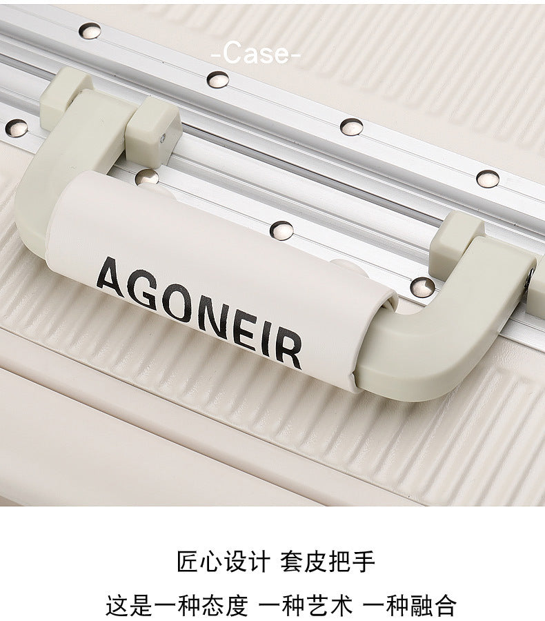 24 inch password box for male and female students 20 inch aluminum frame luggage 26 inch universal wheel wide pull rod travel