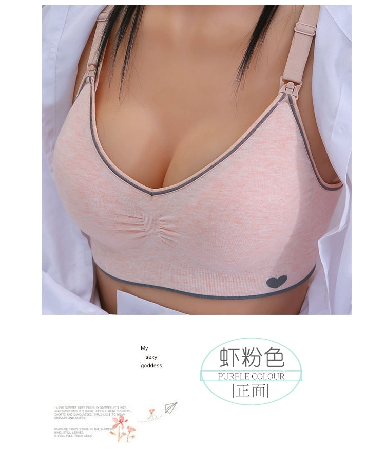 New breastfeeding bra pregnant women underwear maternity nursing bra