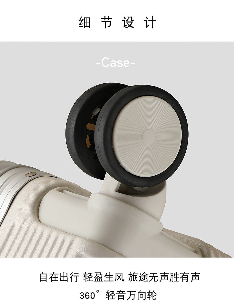 24 inch password box for male and female students 20 inch aluminum frame luggage 26 inch universal wheel wide pull rod travel