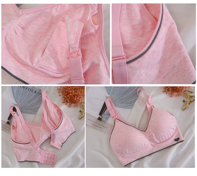 New breastfeeding bra pregnant women underwear maternity nursing bra