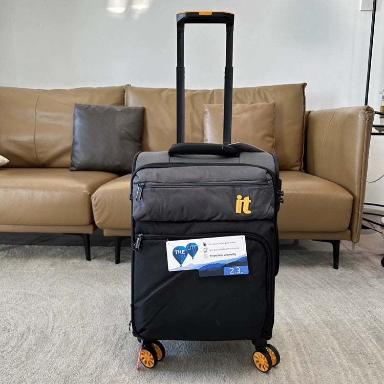 COLENARA Suitcase on Wheels 20"24"28 Inch Expandable Large Capacity Trolley Case Oxford Cloth Boarding Box Women's Men's Luggage