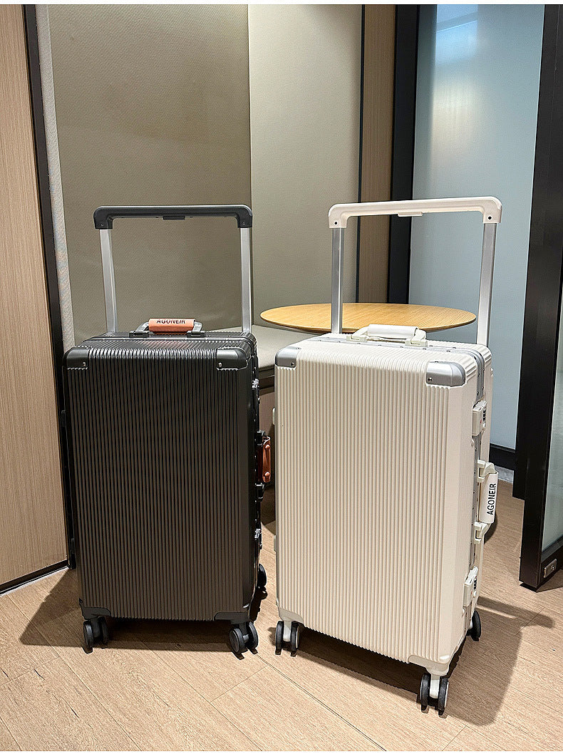 24 inch password box for male and female students 20 inch aluminum frame luggage 26 inch universal wheel wide pull rod travel