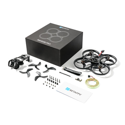 BETAFPV Pavo20 O4 Pro O3 Brushless Whoop Quadcopter  (without HD Digital VTX & Camera) No Battery 2025