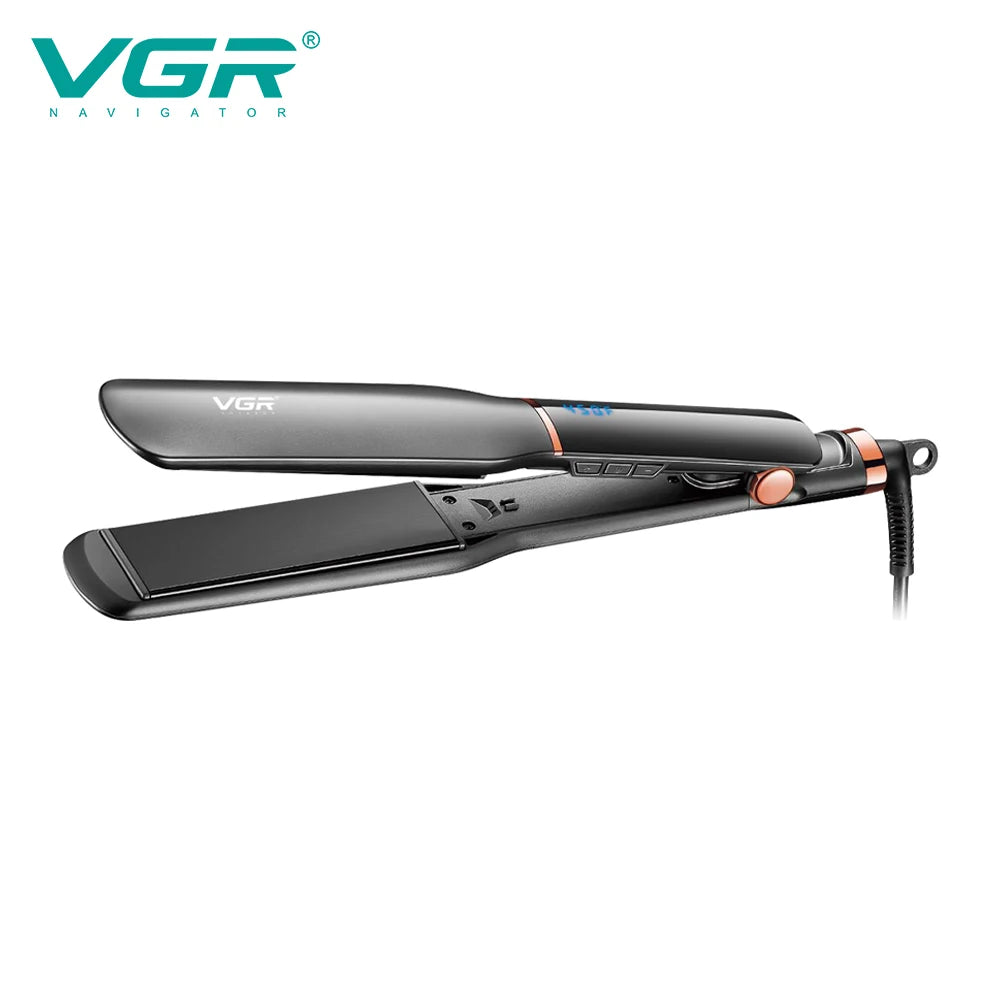 VGR Small Flat Iron Short Hair Pencil Flat Iron Mini Hair Straightener Tiny Hair Straightening Ceramic Beard Straightene V-519