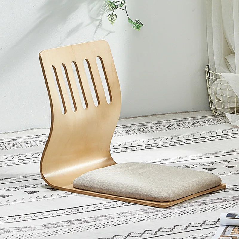 Lazy Sofa Tatami Single Legless Backrest Chair Element Minimali Japanese Floor Chair Cushion Sofa Set Living Room Furniture