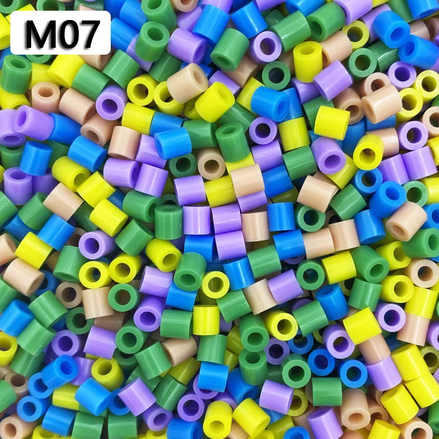 5MM 1000PCs Pixel Puzzle Iron Beads for kids Perler Hama Beads Diy High Quality Handmade Gift toy Fuse Beads