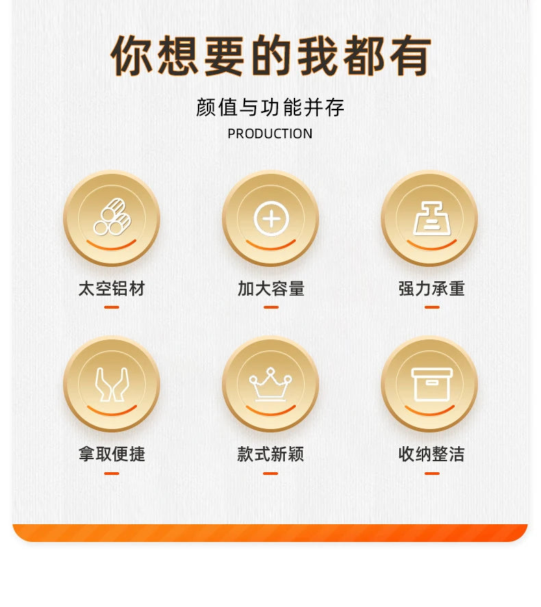 Wall-Mounted Storage Rack No-Drill Bathroom Vanity Shelf for Washroom Balcony Toilet - Organizer Shelf for Kitchen Bathroom