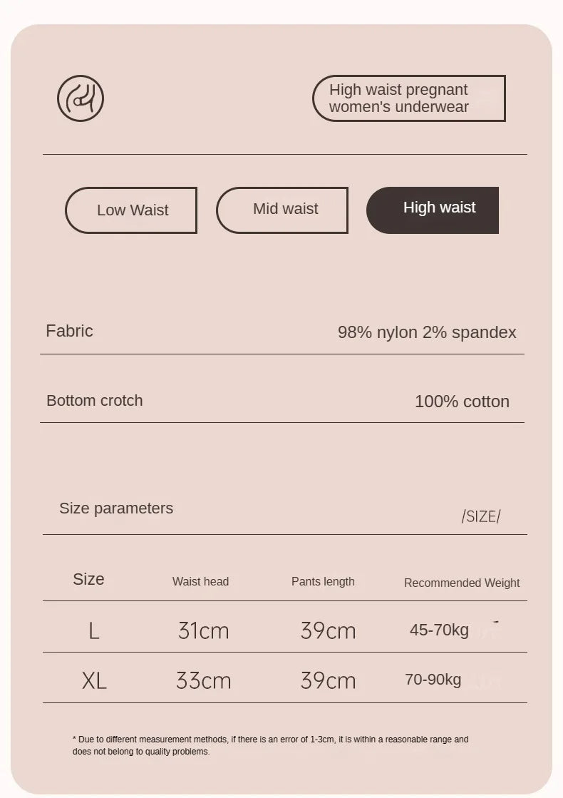 Seamless Panties for Women Boxer Safety Pants Comfort Pregnant Clothes Soft Breathable Maternity Underwear Plus Size Panties