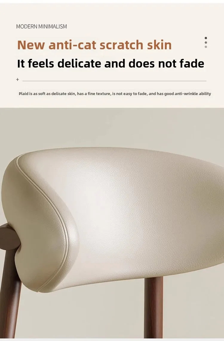 Lounge Vanity Dining Room Chairs Office Single Gamer Home Kitchen Chair Wooden Design Chaises Salle Manger Furniture XR50CY