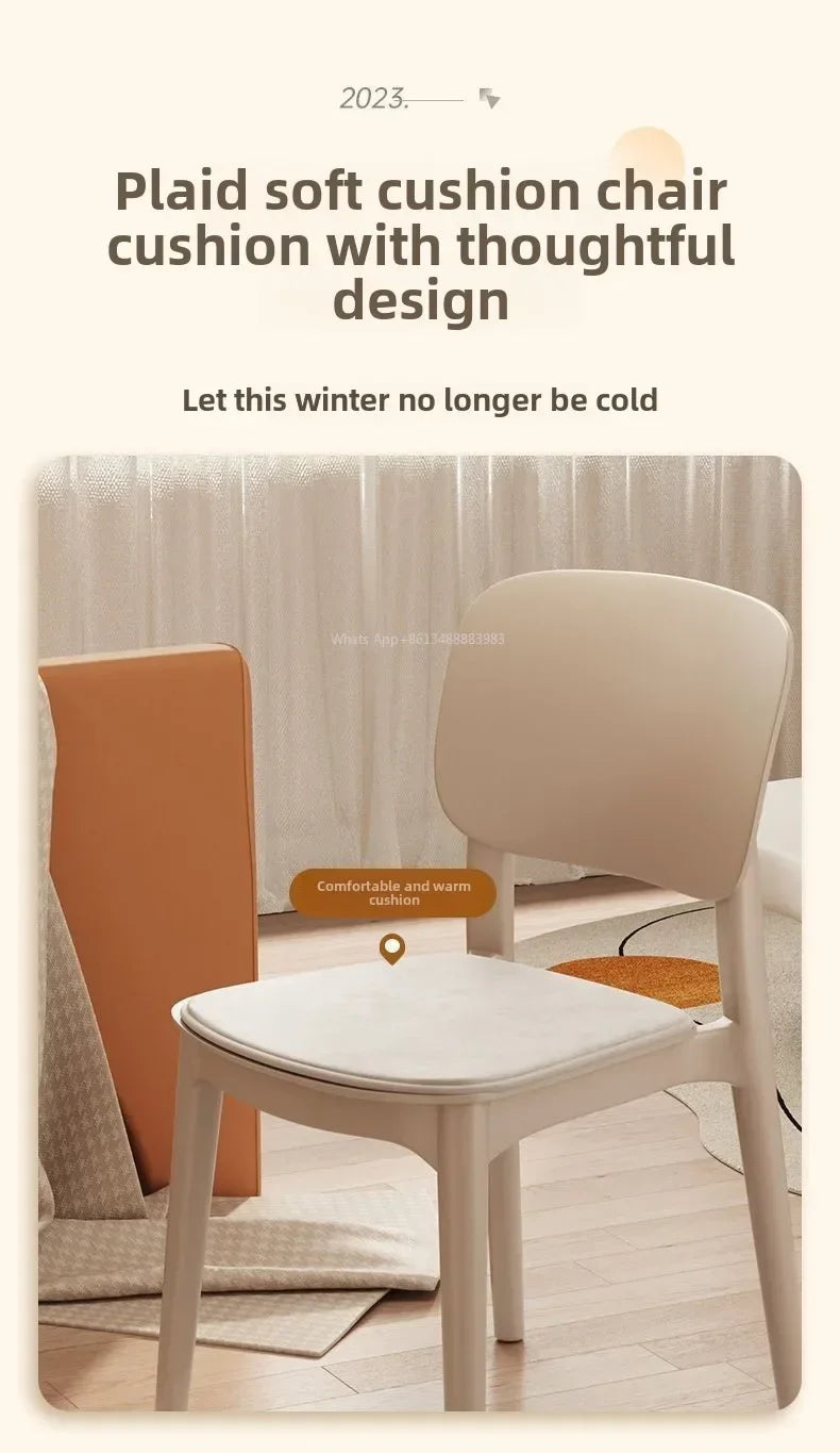 Hot Chair, Plastic, Household, Thickened, Restaurant, Backrest Chair, Commercial, Dining Chair, Modern, Simple, Comfortable