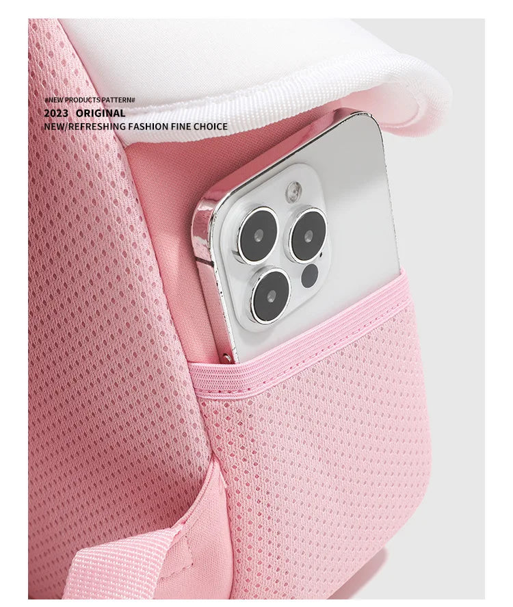 2024 New Design Toddler Girls Backpack Mini Cute Mushroom Backpack Popular Children Backpack in Kindergarten Kids Bag for Girls