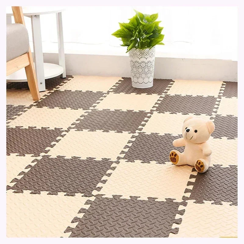 16Pcs Baby Play Mat Foam Sports and Fitness Carpet 30x30cm Shockproof Splicing Sports Rugs Non-slip Baby Toys Children Playmats