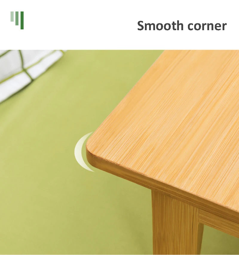 Foldable Laptop Desk Living Room Dining Apartment Tea Table Simple Modern Table Minimalist Baboo Coffee Table