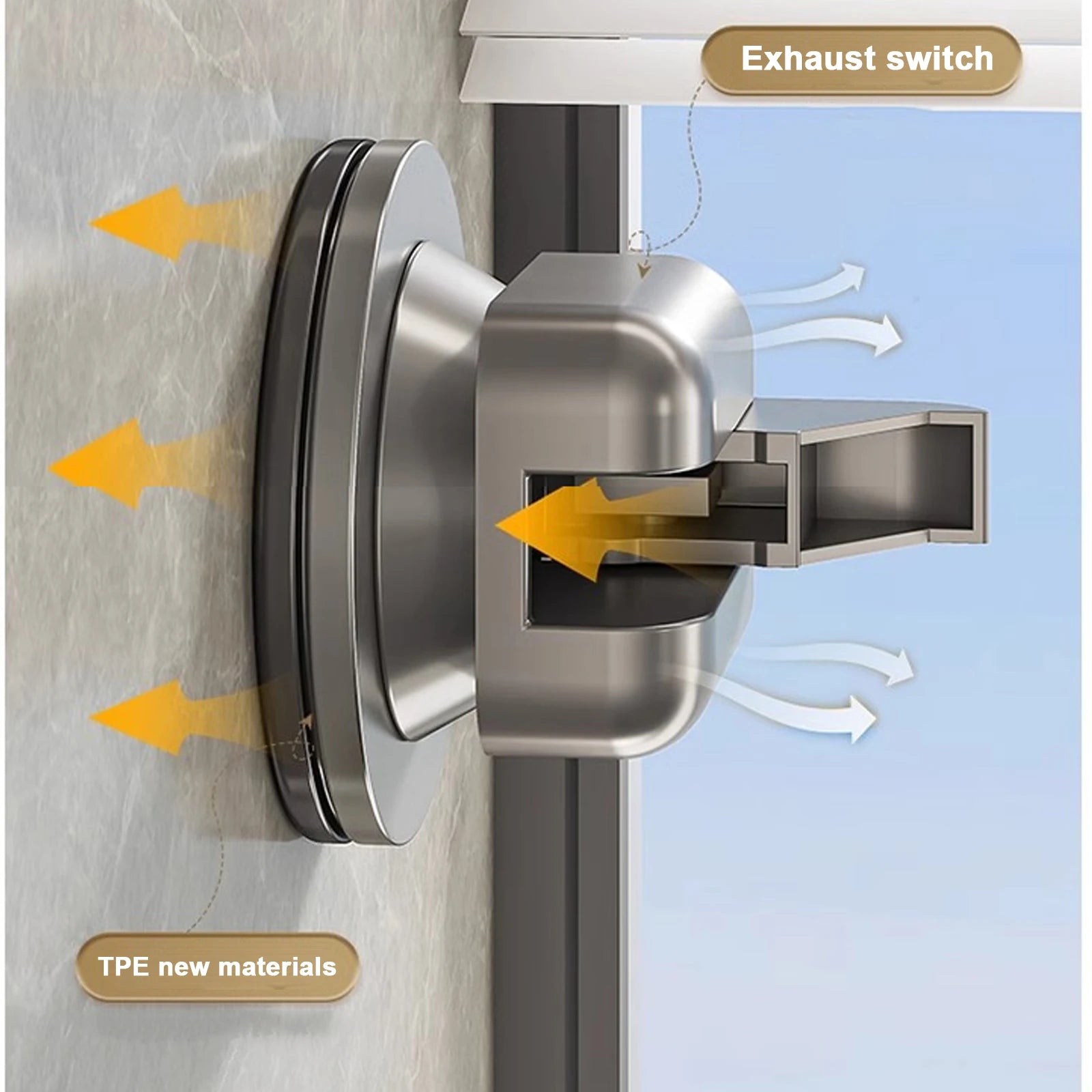 Triangular Shower Shelf with Hooks Suction Cup No Drill Bathroom Organizer Aluminum Corner Rack for Shampoo Soap Kitchen Storage