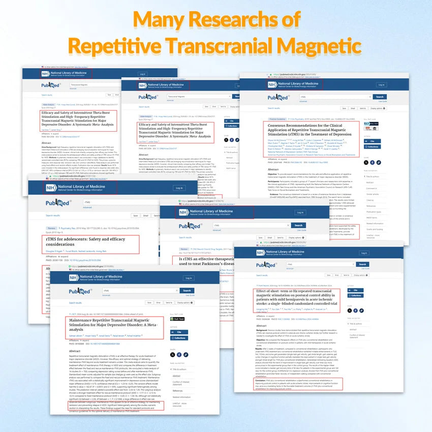 New Transcranial Magnetic Stimulation Parkinson's disease Insomnia Anxiety Depression Treatment Instrument Schizophrenia RTMS