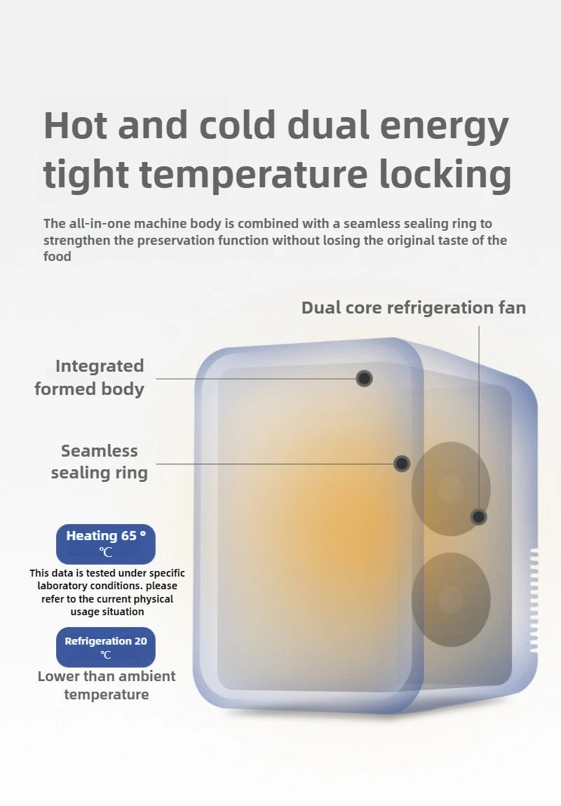 Portable Car Refrigerator 8L Mini Small Dormitory Can Be Used Car and Home Dual-purpose Semiconductor Refrigeration Refrigerator