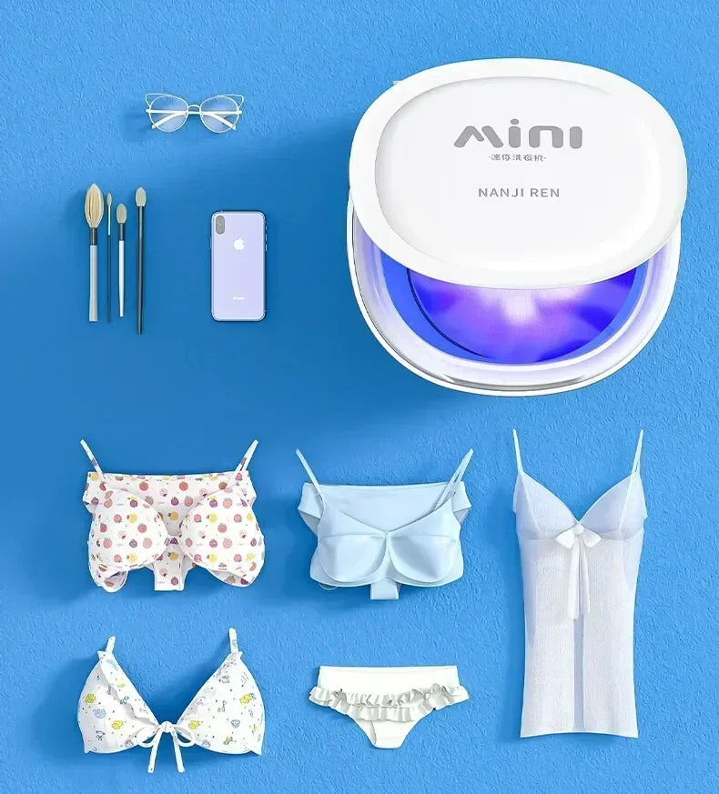 220V VCJ Single Tub  Washing Machine| Mini Laundry Washer for Baby and Child Clothes DW