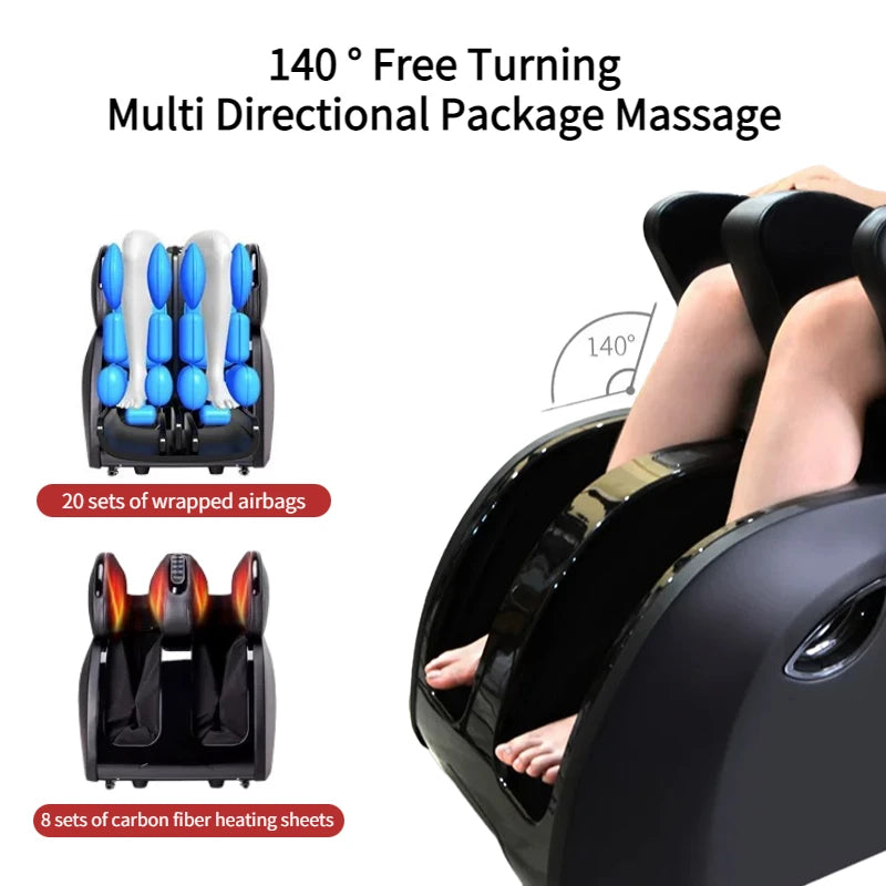 JinKaiRui Electric Vibrating Foot Massager Heating Knee Leg Calf Thigh Massage Device Air Pressure Massage Fatigue Relieve Care