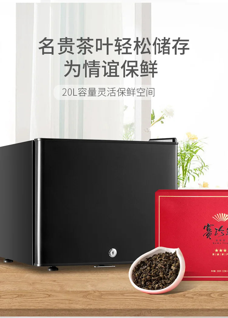 20L Refrigerated Small Refrigerator Dormitory Hotel Room Refrigerated Single Door Silent Small Refrigerator