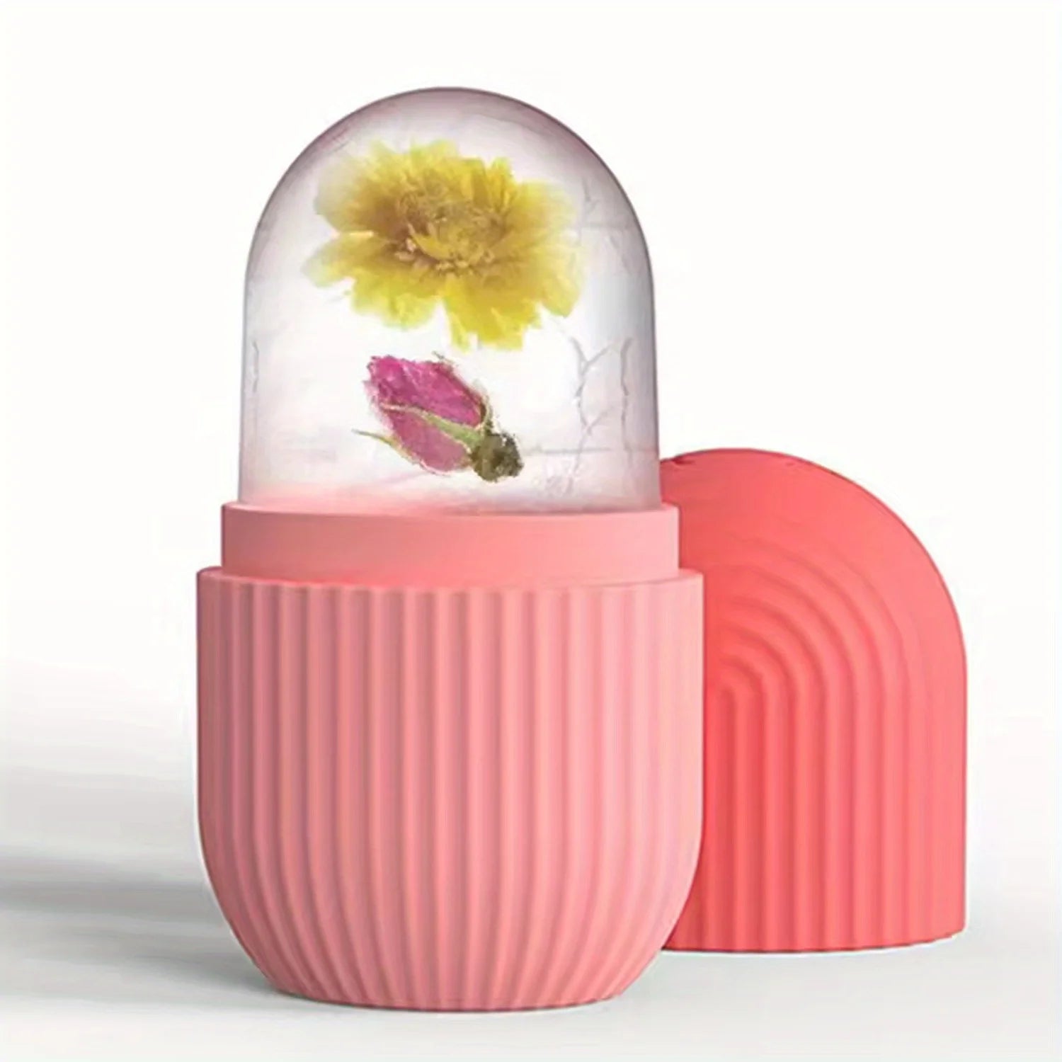 Silicone Ice Mold For Face Beauty Facial Ice Cube Mold Ice Roller For Face And Eye Icing Gua Sha Face Massage Skin Care Tool