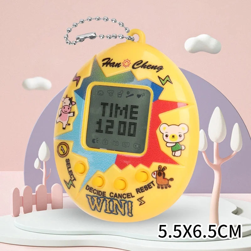 Hot Selling Electronic Pet Machines Handheld Mini Nostalgic Game Consoles Children'S Puzzle Toys, Hanging Decorations Gifts