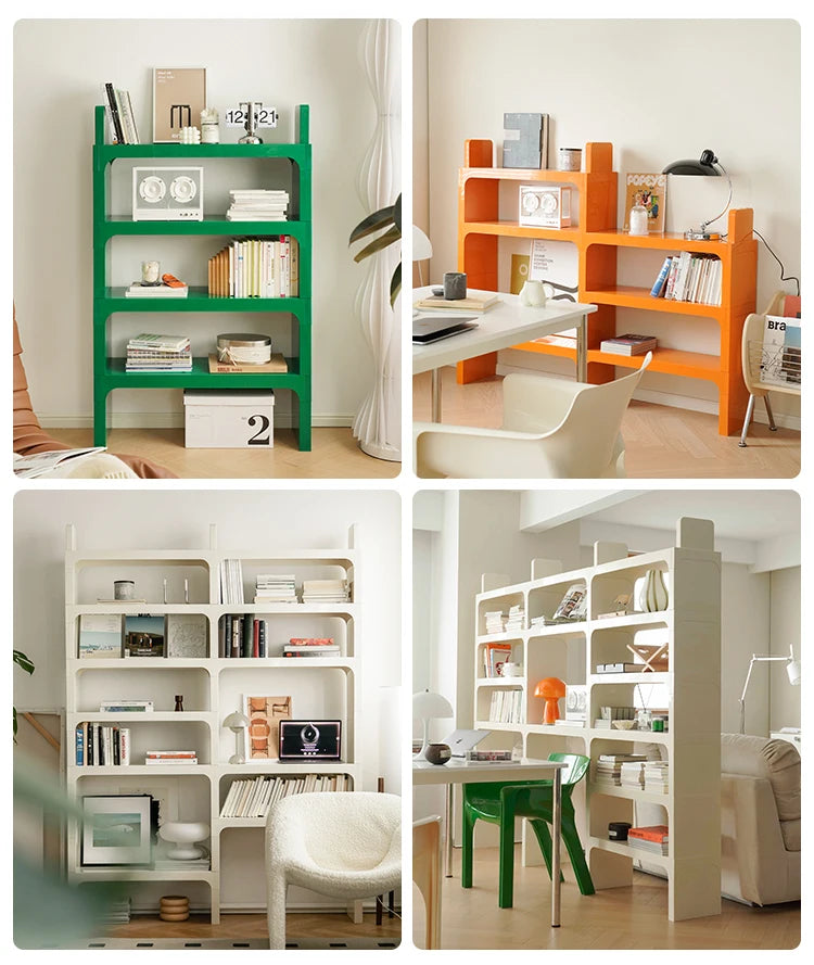 Module Modular DIY Furniture Storage Shelf Bookrack Bookshelf Bookcase Plastic ABS Customized Size Cabinet Multi-function