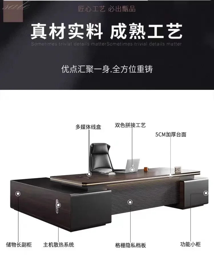 modernOfficedesk desktop table Furniture Standing l shaped gamingdesk computer gamer cabinets executive desk Work Desk Organizer