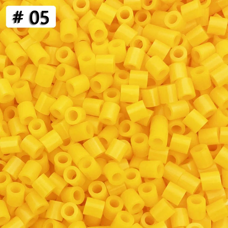 5MM 1000PCs Pixel Puzzle Iron Beads for kids Perler Hama Beads Diy High Quality Handmade Gift toy Fuse Beads