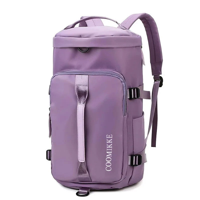 Neutral Style Backpack for Men and Women, Suitable for Travel and Tourism Made of Nylon Material, It Is a Hiking Backpack.