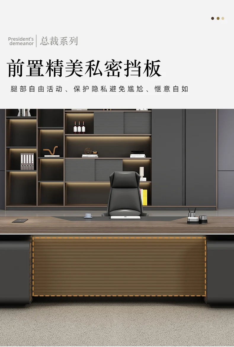 L Shaped Room Desks Computer Commercial Designer Cabinet Table Decoration Chairs Fancy Storage Beistelltisch Furniture