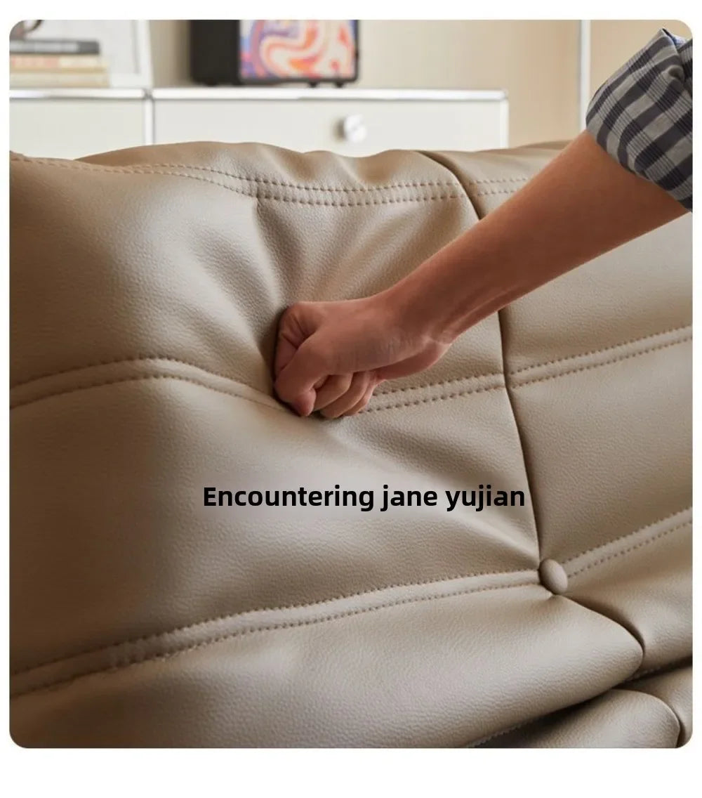 Internet celebrity caterpillar lazy sofa single lying balcony leisure chair can lie down can sleep togo modern simple living roo