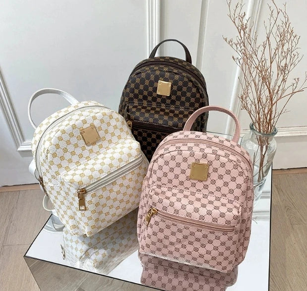 Classic Women Backpack Fashion School Bags Female Daily Shopping Girl Backpacks Schoolbags
