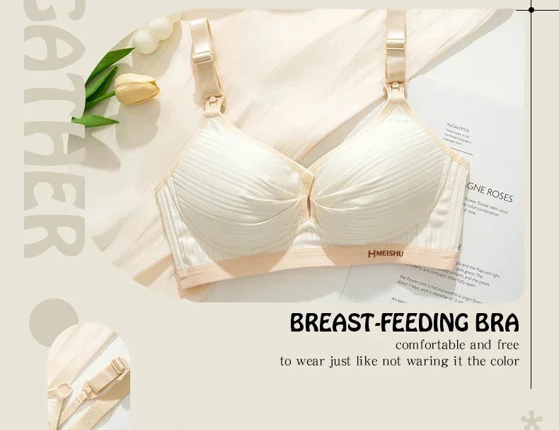 Breastfeeding Bras Maternity Nursing Bra for Feeding Nursing Underwear Clothes for Pregnant Women Soutien Gorge Allaitement