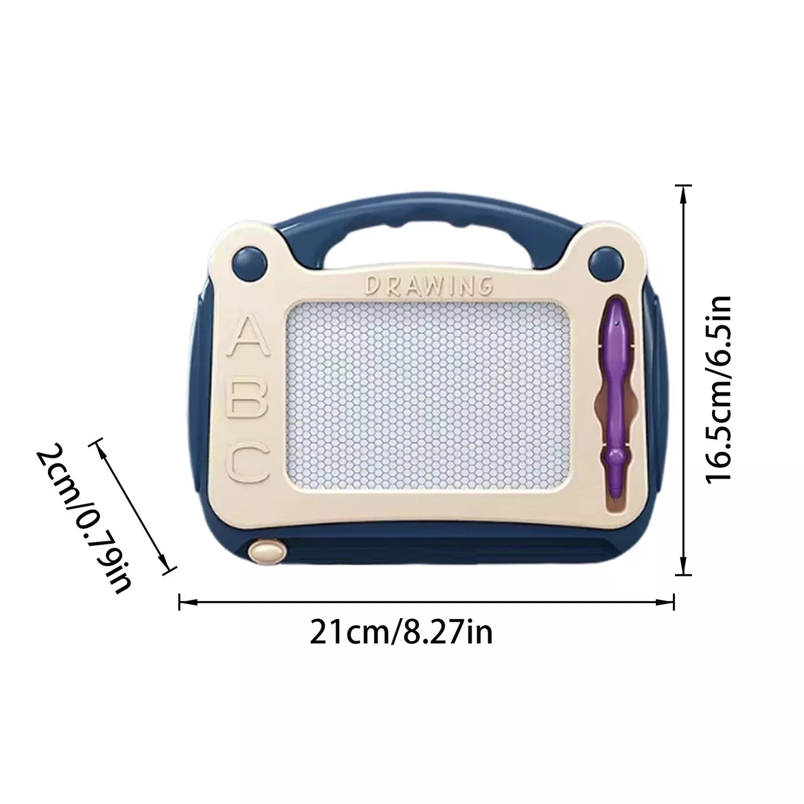 Kids Small Size Magnetic Drawing Board,Learning Educational Toy Etch Sketch Gift for 36+ Month Kids Girls Boys
