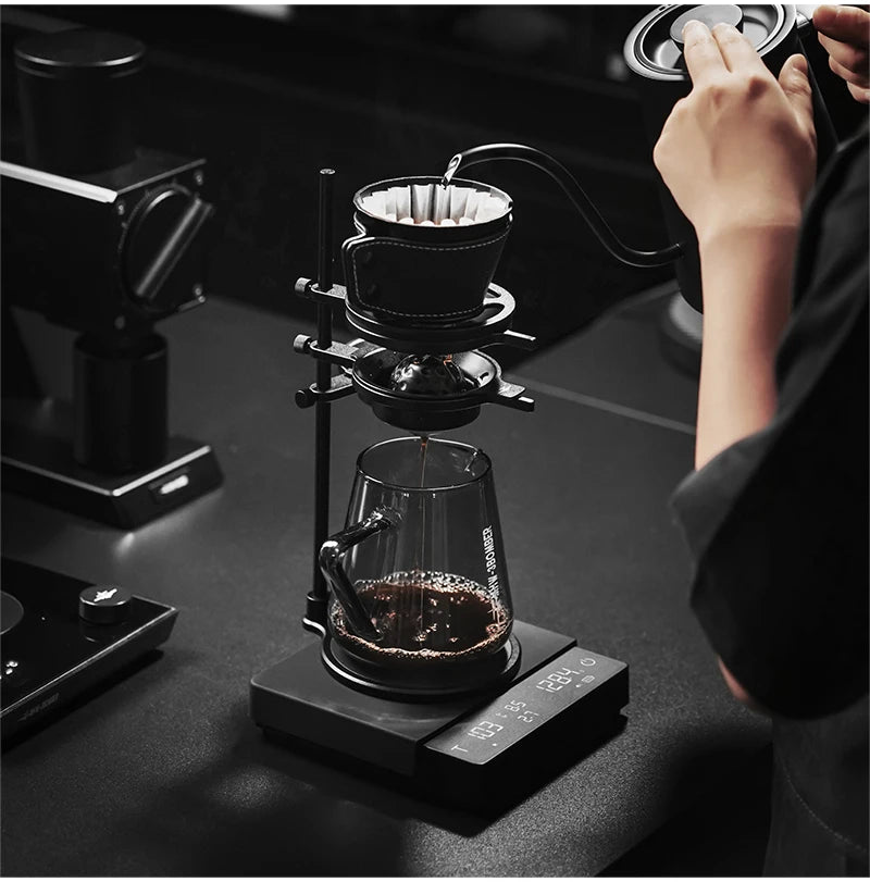 MHW-3BOMBER Upgrade Digital Kitchen Coffee Scale High Precision Rechargeable Espresso Electronic Scale Barista Accessories