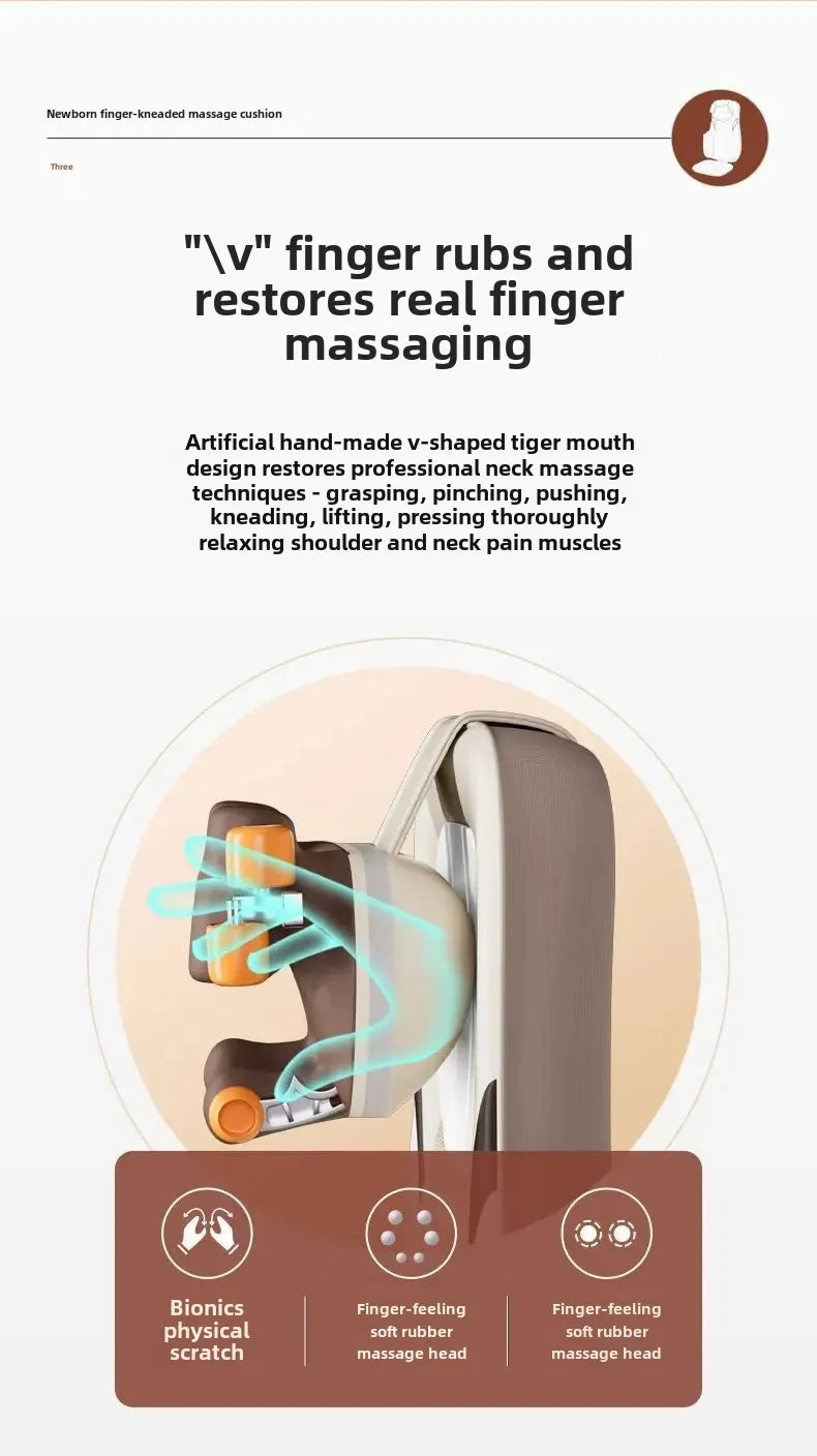 Dual-use Waist Walking Buttocks Cushion Vibrator Cushion for Back, Multifunctional Full Body Massage Mat, Neck and Back Massager