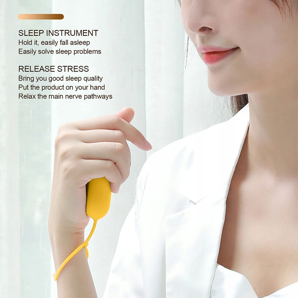 Fast Sleep Aid Holding Sleep Device Anxiety Pressure Relief Micro-Current Instrument Home Handheld Relaxation Sleeping Device