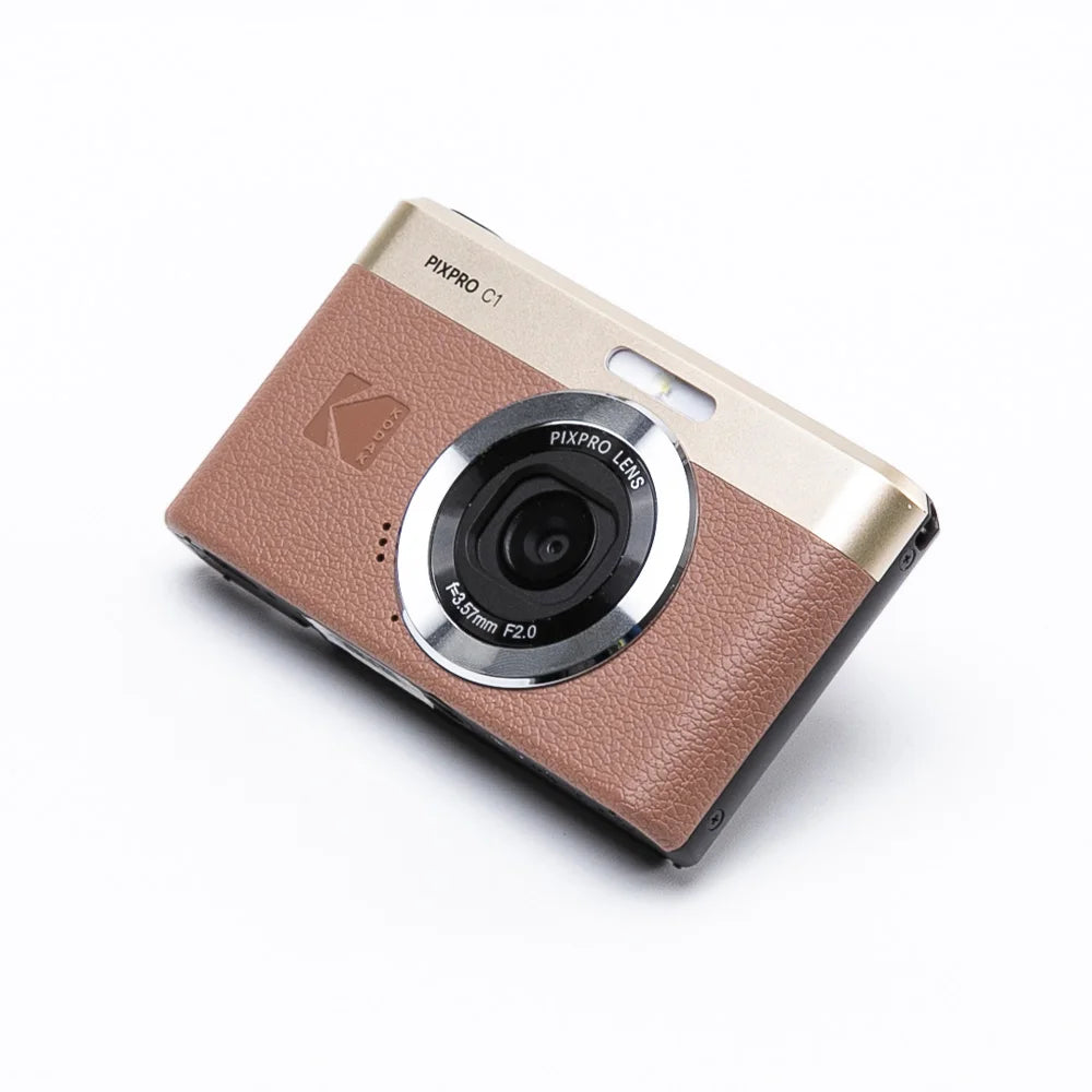 NEW KODAK PIXPRO C1 Digital Camera All-in-one 13MP Sensor, 26mm Fixed Focus Lens, and 180° Tilting LCD（Not Kodak PIXPRO FZ55）