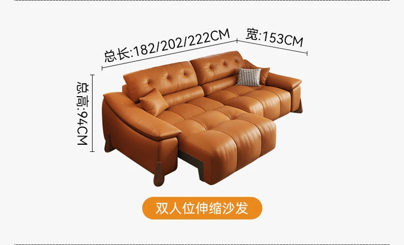 Classic Orange Living Room Sofas Puff Minimalist Nordic Bubble Living Room Sofas Memory Foam Fauteuils De Salon Furniture Home