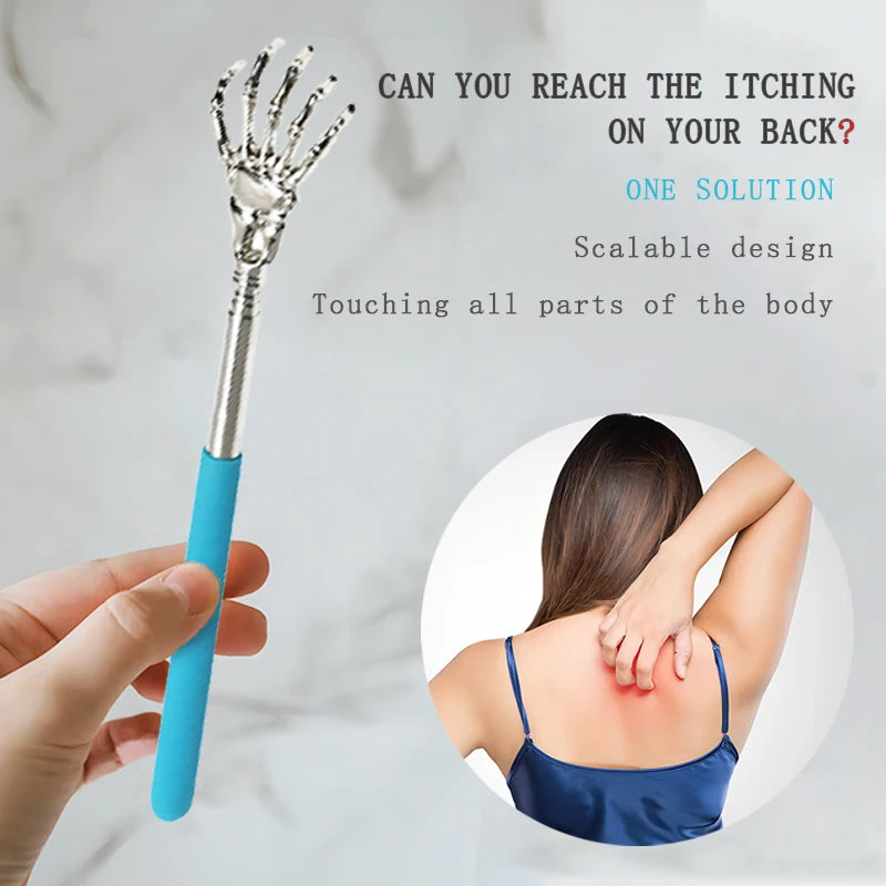 Retractable Stainless Steel Claw Massager For Back Massage Promotion Tools Blood Circulation Relax Health Back Scratcher Tool