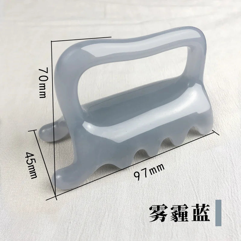 Large Fascia Massage Tool Cellulite Massager Tool for Cellulite Myofascial Release Neck Back Resin Trigger Point Massager