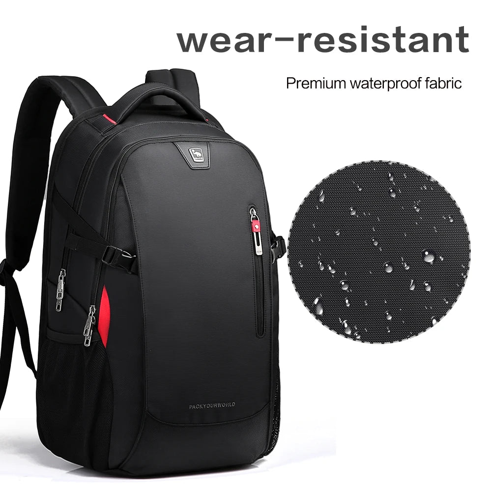 OIWAS Laptop Backpacks 15.6 Inch School Bags Waterproof Nylon 29L Casual Shoulder Bagpack Travel Teenage Men's Backpack Mochila