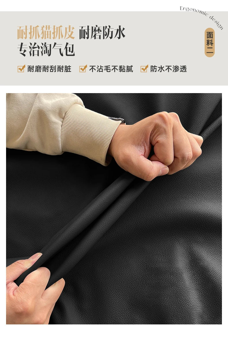 Single Sofa Chair Minimalist Light Luxury Living Room Middle-aged Style High-end Designer Sofa Chair Lazy Leisure Recliner