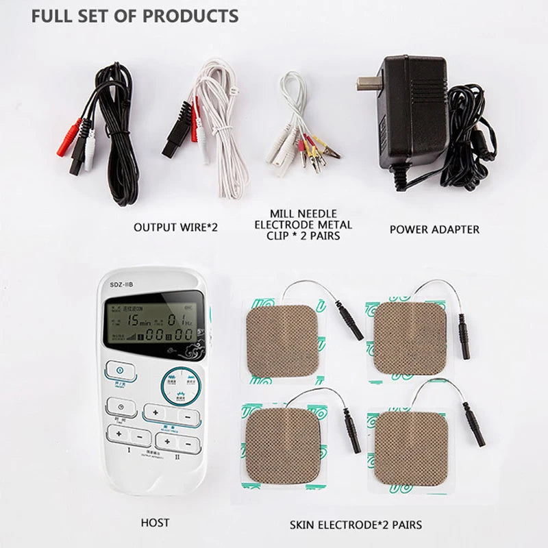 SDZ-IIB Portable Electroacupuncture Nerve and Muscle Stimulator Electro Acupuncture Treatment Instrument 3 Waveform