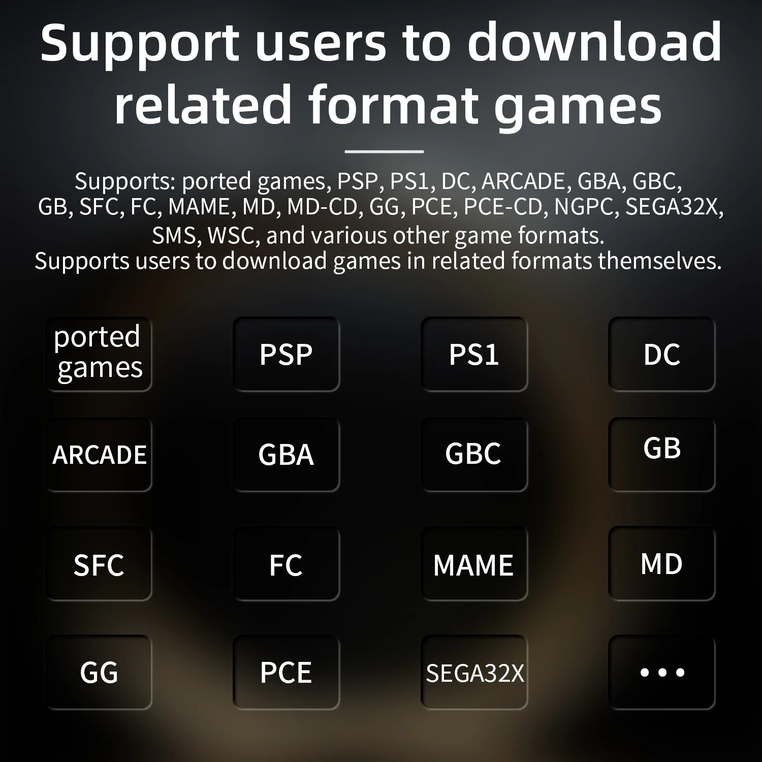 ANBERNIC RG28XX Handheld Game Console 2.83" IPS Screen Linux Retro Video Gaming Console 3100mAh Battery 5000 Games Support H-DMI