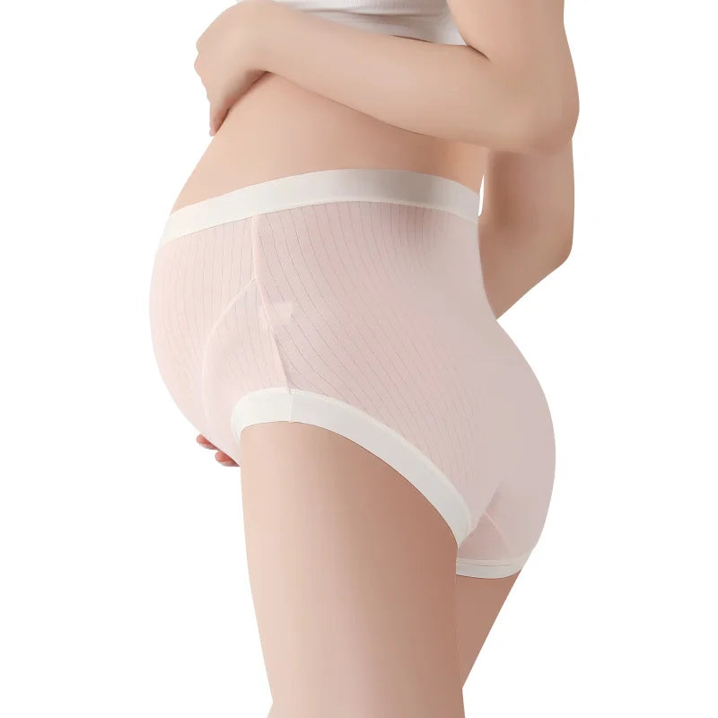 3PCS High Waist Breathable Comfort Briefs Soft Maternity Dresses for Pregnant Women Push Up Panties Pregnant Woman Clothes Pants