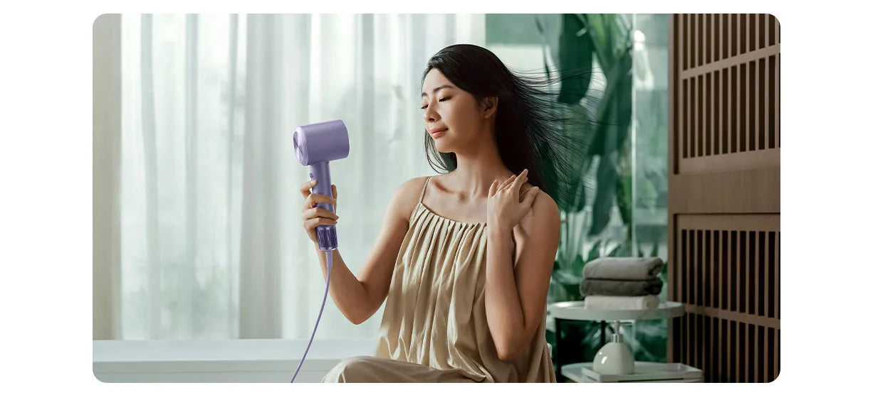 XIAOMI MIJIA High Speed Hair Dryer H701 Water Ion 65m/s Wind Speed 220V Professional Hair Care Quick Drye Negative lon HairDryer