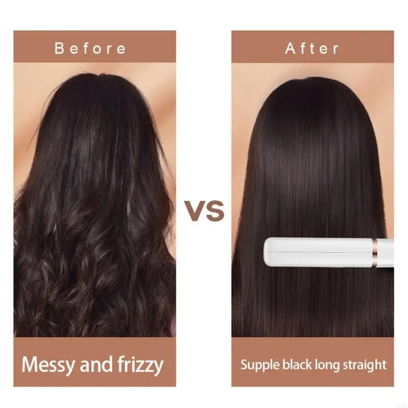 A0NC 2-in-1 Hot Air Spin Brush for Styling and Frizz Control, Negative Ionic Hair Dryer Brush, 3 Levels Temperature Control