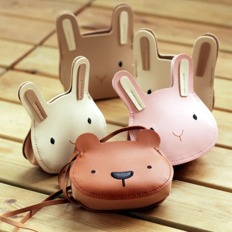 Cartoon Animal Children's Mini Bag Toddler Girl Children's Cute Shoulder Bag Children's Daily Matching Crossbody Bag