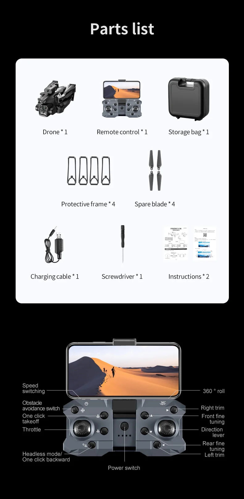 K10 Max RC Drone HD 4K Plane 3 Camera Helicopter Obstacle Avoidance Wifi FPV Quadcopter Optical Flow Aircraft Helicopter Kid Toy